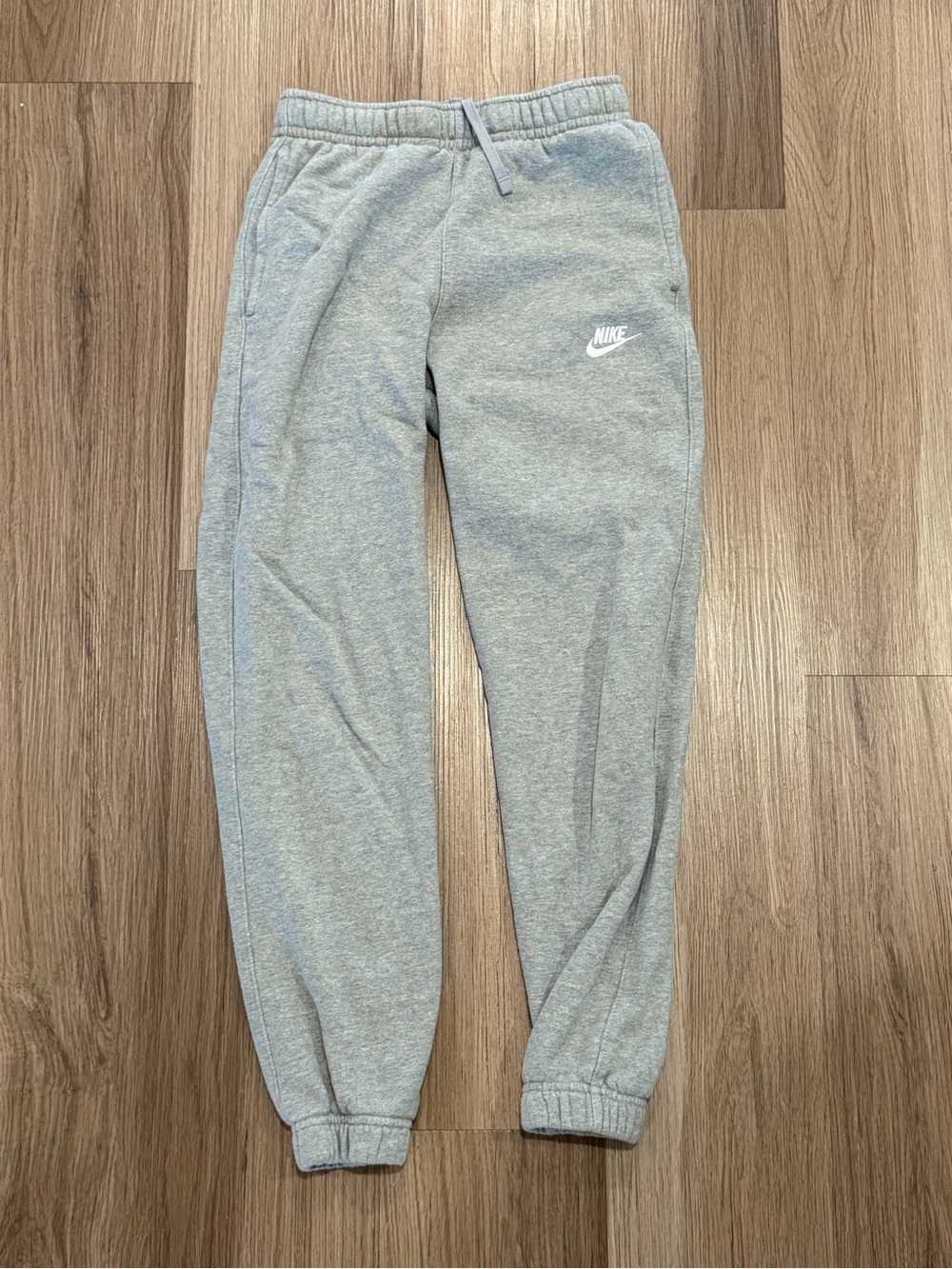 Nike Mens XS Gray Fleece Jogger Pants
